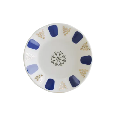 Blue Rita Degustation Plate 11 cm y: 7 cm
