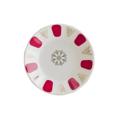 Red Rita Degustation Plate  11 cm y: 7 cm