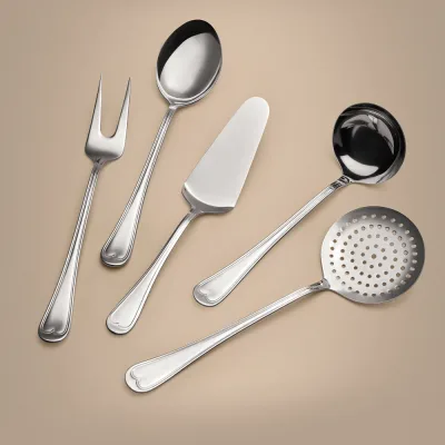 Hisar Topkapı 5 Parça Çelik Servis Seti