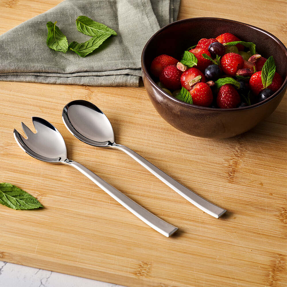 Hisar Miami 2 Parça Çelik Salata Seti
