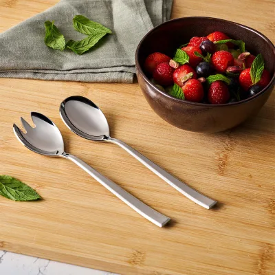 Hisar Miami 2 Parça Çelik Salata Seti