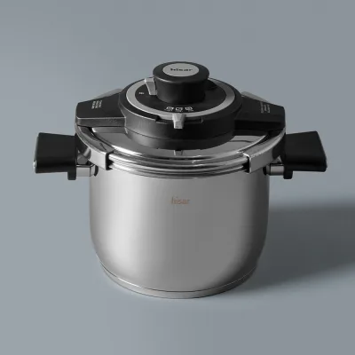 Hisar Tempus Düdüklü 6Lt Siyah