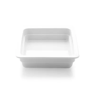 Porselen Fırın / Porfire Kare Kayık Kabı 33 cm