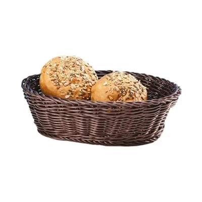 Orta Oval Plastik  Ekmek Sepeti