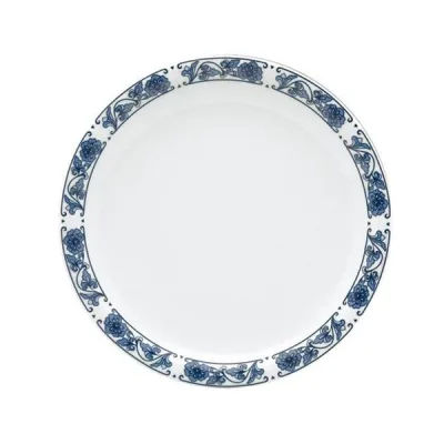 Porselen Blue Bird Düz Tabak 17Cm    