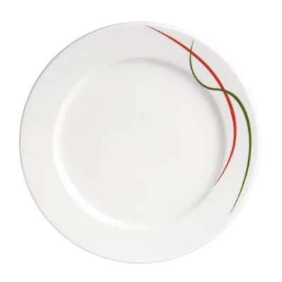 Porselen Leydi Düz Tabak 16Cm      