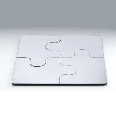 Kare Puzzle Aynalı Teşhir Standı