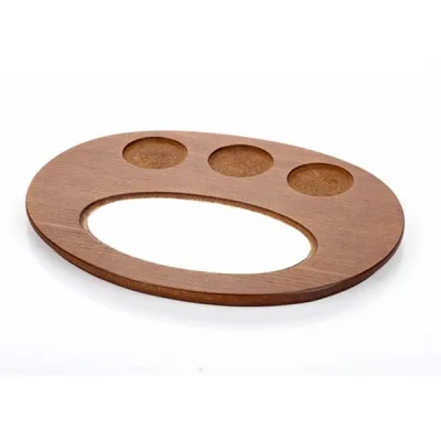 Döküm Oval Kısa Fajita Altlığı