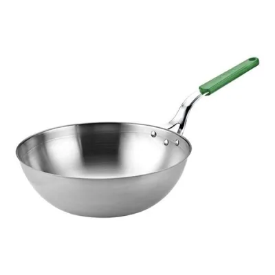 MasterChef Çelik Wok Tava Yeşil Saplı