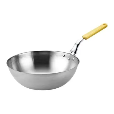 MasterChef Çelik Wok Tava Sarı Saplı