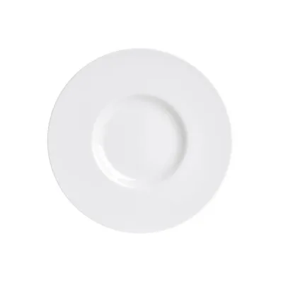 Porselen Beyaz Gurme Tabağı 23Cm    