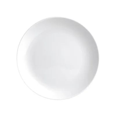 Porselen Lebon Beyaz Düz Tabak 12Cm   