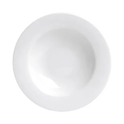 Porselen Dove Beyaz Çukur Tabak 22Cm  