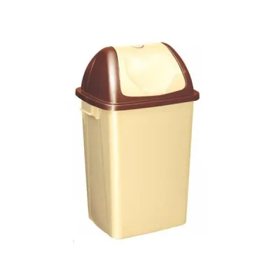 Çatı Kapaklı Plastik Çöp Kovası
