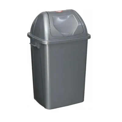 Çatı Kapaklı Plastik Çöp Kovası