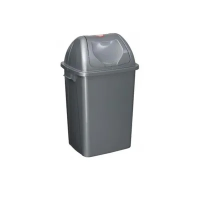 Çatı Kapaklı Plastik Çöp Kovası