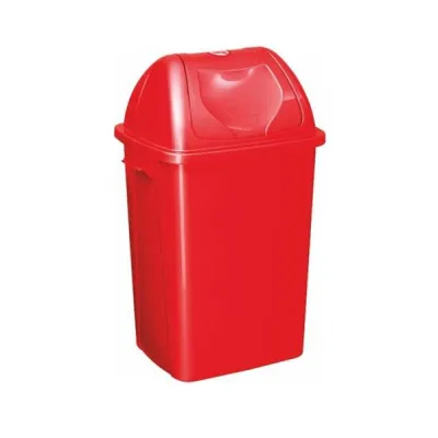 Çatı Kapaklı Plastik Çöp Kovası