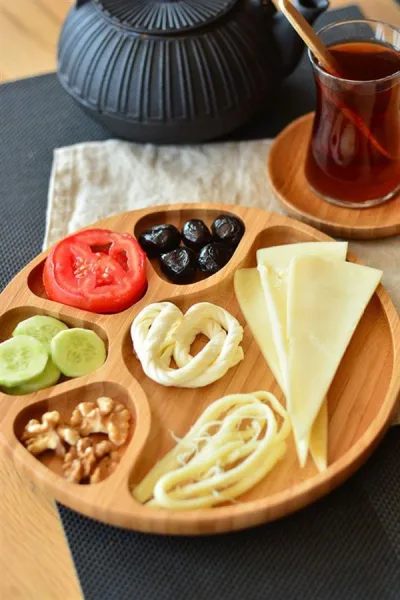 Tortil 5 Bölmeli Servis Tabağı