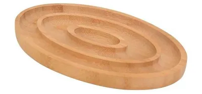 Fufu Oval 3 Bölmeli Çerezlik