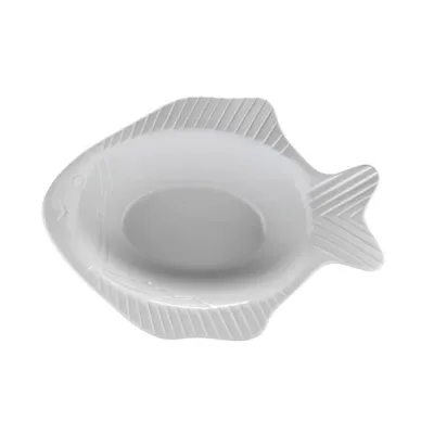 Porselen Balık Kayık Tabak