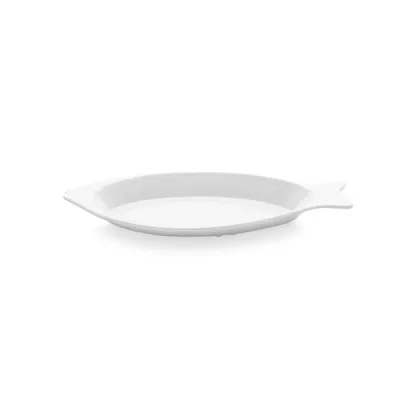 Porselen Denizden Gelenler Balık Kayık Tabak 42 cm