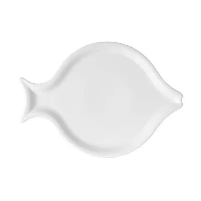 Porselen Beyaz Balık Tabağı 43Cm    