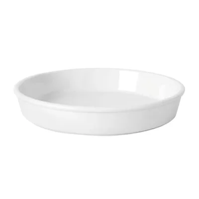 Porselen Beyaz Fırın Kabı 26Cm     
