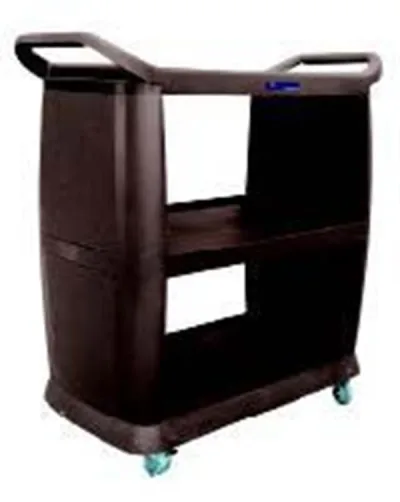 Monoblok Kat Servis Arabası Plastik Kahve 460x980 mm