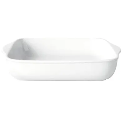 Porselen Beyaz Fırın Kabı 33Cm     