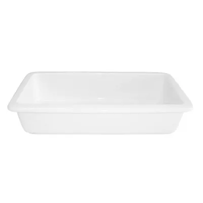 Porselen Beyaz Fırın Kabı 32Cm     